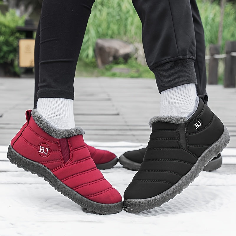 Women Winter Boots Slip On Winter Shoes For Women Ankle Boots Female Snow Boots NovaCart