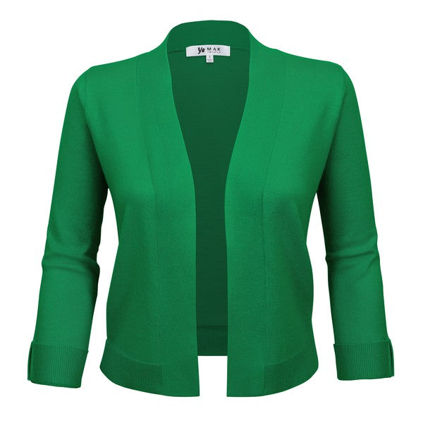 Open Front Cropped Bolero Shrug Cardigan Shop Style & More | Fresh Looks, Everyday Deals & Free Shipping