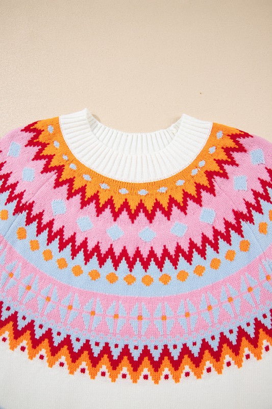 Avery Print Drop Shoulder Sweater Shop Style & More | Fresh Looks, Everyday Deals & Free Shipping