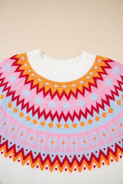 Avery Print Drop Shoulder Sweater Shop Style & More | Fresh Looks, Everyday Deals & Free Shipping