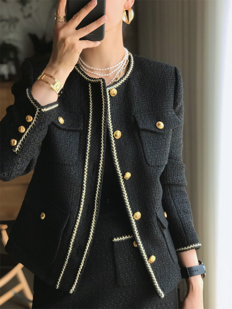 Tweed Skirt Suit Grayceful LLC