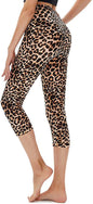 Cropped High-Rise Print Leggings – USA Flag Print Patriotic Workout Pants - 19 Styles FitiqueFit