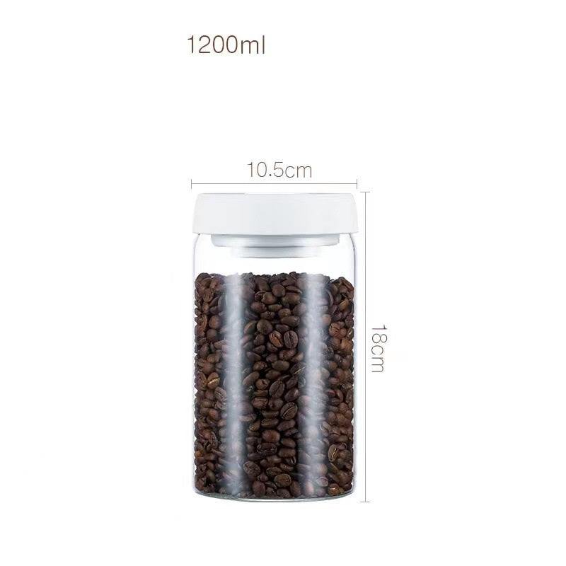 Vacuum Sealed Jug Coffee Beans Airtight Canister SmartPursue™