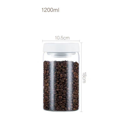 Vacuum Sealed Jug Coffee Beans Airtight Canister SmartPursue™