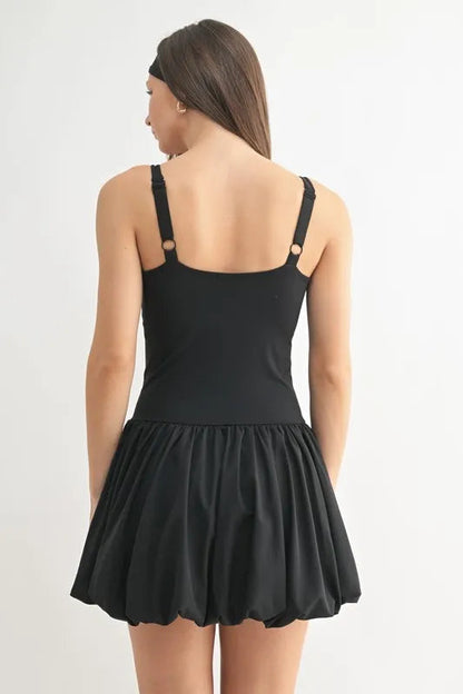 MONO B Bubble Active Mini Dress West2East Surf