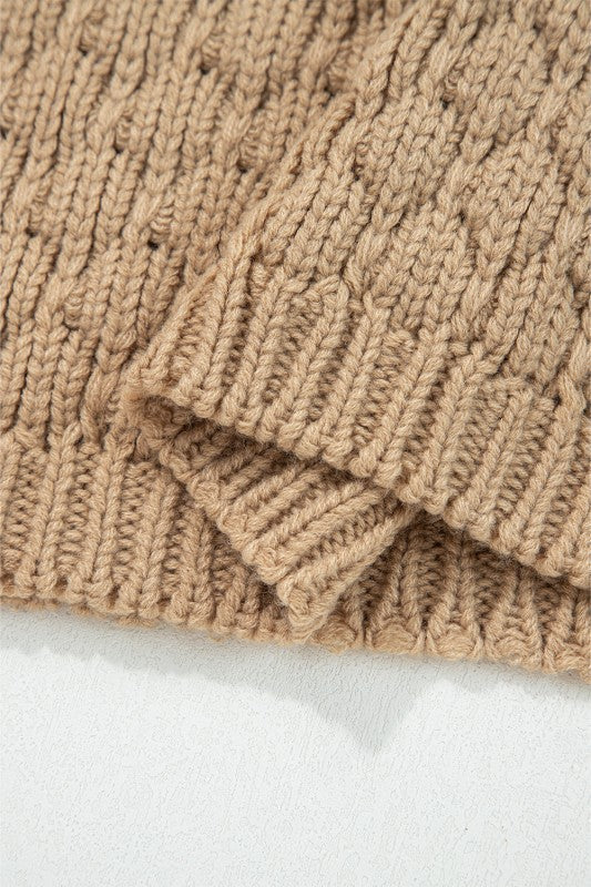 Colorblock Textured Knit Puff Sleeve Sweater Shop Style & More | Fresh Looks, Everyday Deals & Free Shipping