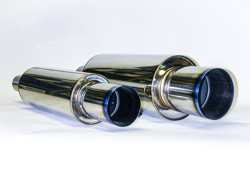 HKS Universal Stainless Hi Power 170mm Titanium Muffler FR SPORT