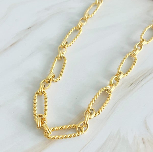 Alternatively Linked Cabled Necklace Shop Style & More | Fresh Looks, Everyday Deals & Free Shipping