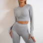 Seamless Yoga Pants Peach Hip Autumn And Winter Sports Bodybuilding Pants Top Suit New Era Fashion LLc