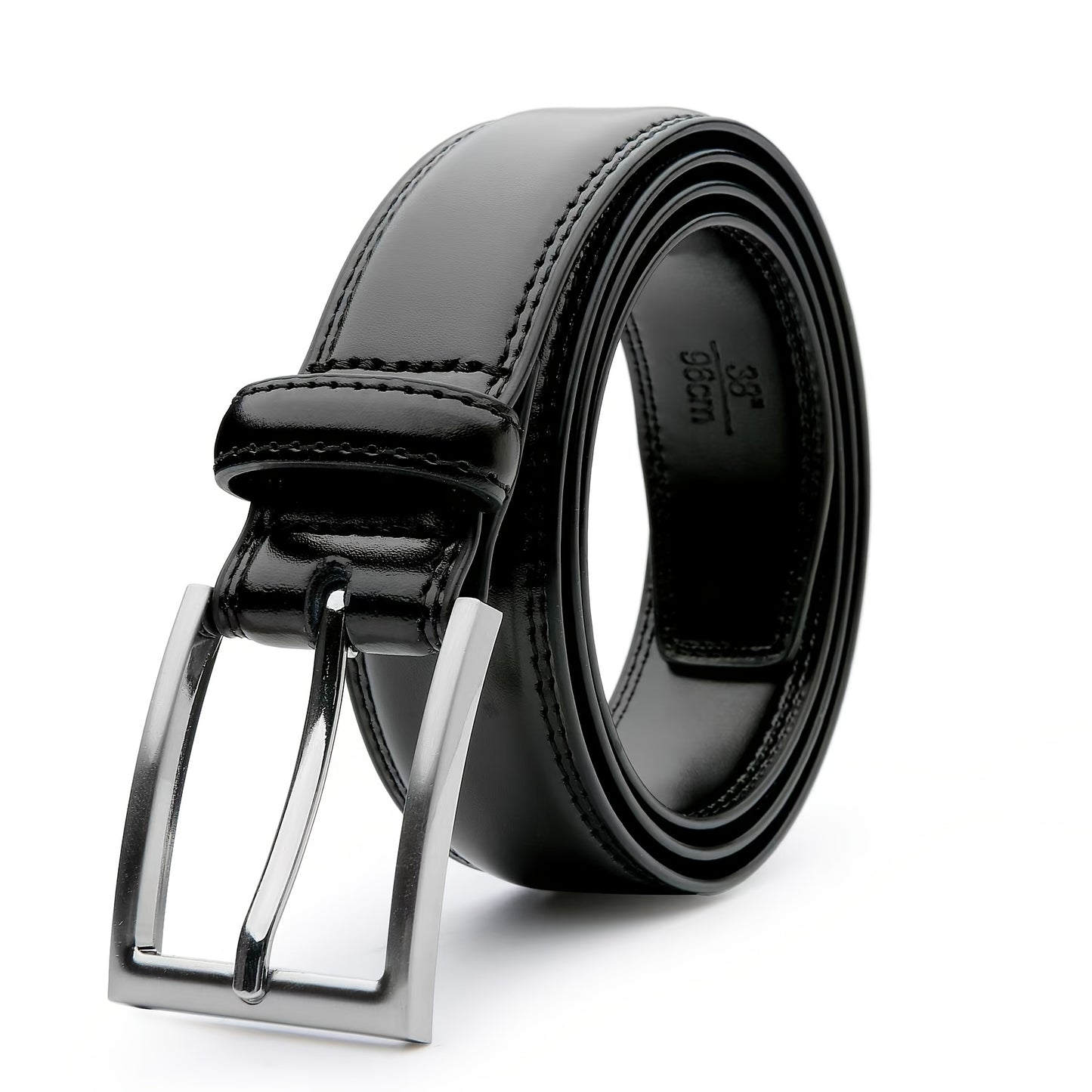 Men's Leather Belt, Fashion & Classic Casual Belt with Single Prong Buckle for Jeans, Pants, Work And Business, Gift for Dad & Husband NovaCart