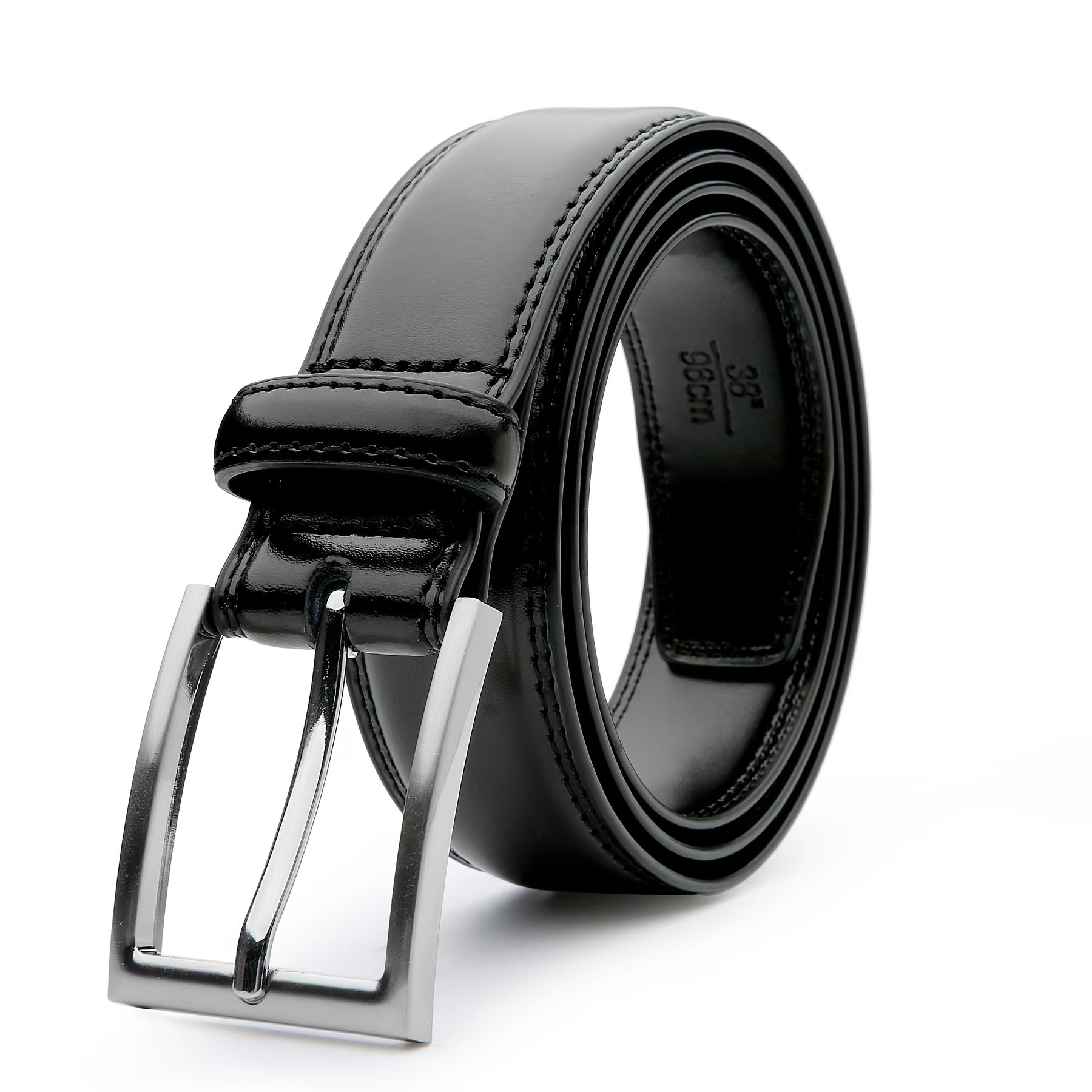 Men's Leather Belt, Fashion & Classic Casual Belt with Single Prong Buckle for Jeans, Pants, Work And Business, Gift for Dad & Husband NovaCart