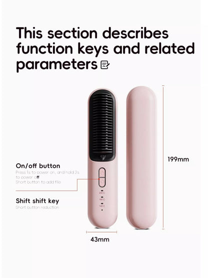 Fast Heating Hair Straightening Comb New Era Fashion LLc