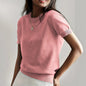 Women’s Soft Stretch Minimalist T-Shirt – Everyday Slim Fit Top FitiqueFit