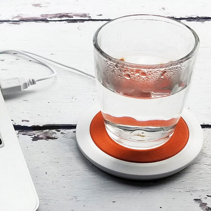 ☕ USB Cup Warmer Mat Pad – Portable Coffee & Tea Mug Heating Coaster SmartPursue™