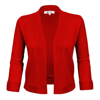 Open Front Cropped Bolero Shrug Cardigan Shop Style & More | Fresh Looks, Everyday Deals & Free Shipping
