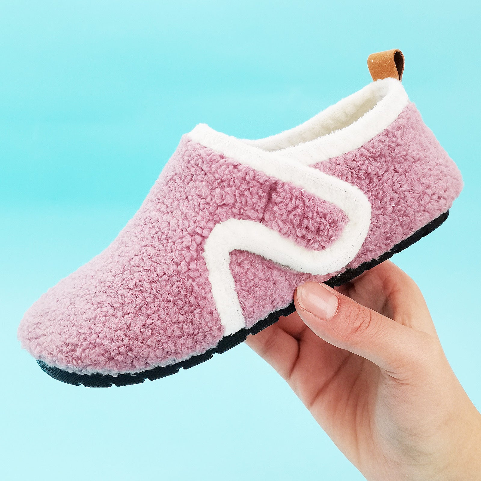 2022 New Spring Winter Cute Girl Home Shoes Thicken Soft Sole Baby Socks Shoes Toddler Warm Lightweight Floor Shoes Little Kids Fashion Faux Fur NovaCart