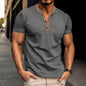 Men's Summer Polo Shirt with Button V-Neck, Short-sleeved SnagBag