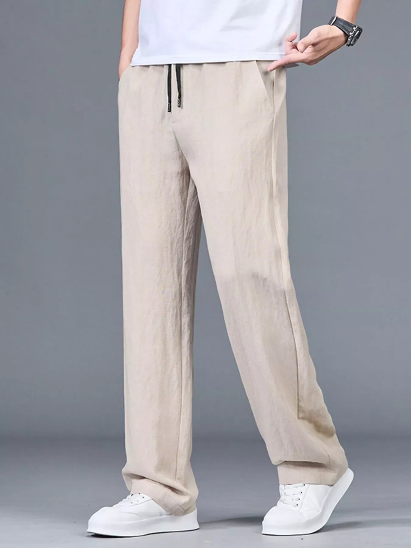 Men's Plus Size Lightweight Casual Pants New Era Fashion LLc