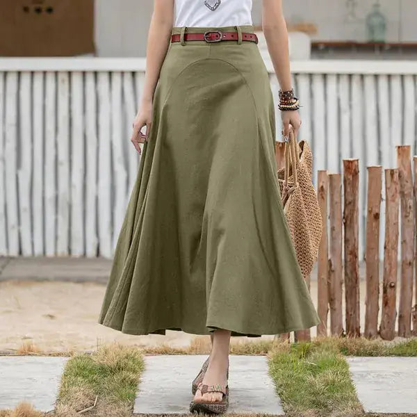 Fashion High Waist Tutu A-Line Skirt Plus Size Dress