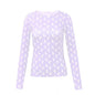 Women's Long-Sleeved Marine Moon T-Shirts & Underwear