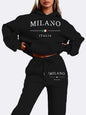 Trendy Plus Size Fleece-lined Sweater Suit See size chart under “more details” The Fashion Celestial
