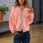 Women’s Jacquard Baseball-Collar Jacket FitiqueFit
