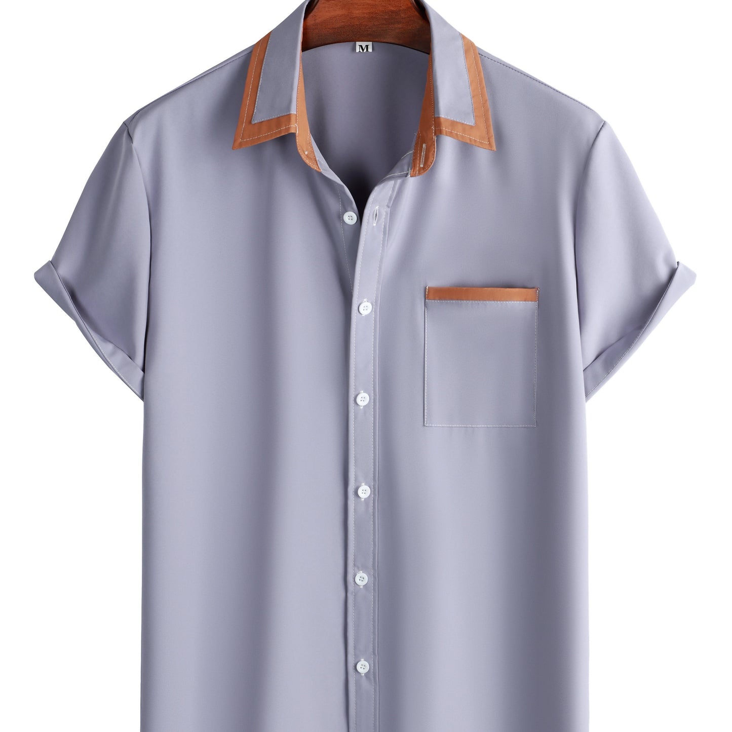 New Lightweight Casual Short-Sleeve Shirt for Men for Spring And Summer. NovaCart