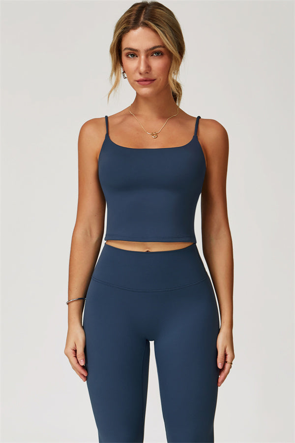 The Agile Crop Top Leggings 2-Piece Set Fitglutes Activewear Gymwear Sportswear & Workout Clothes