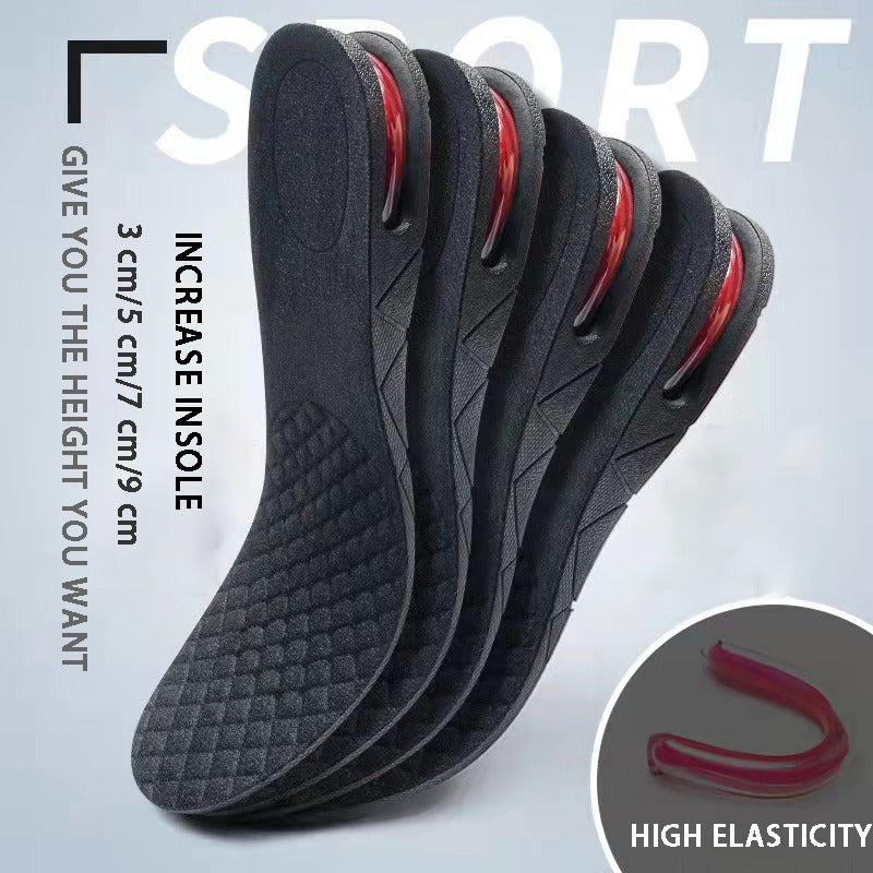 [Height Boost Insole] Adjustable Height Increase Insole | 3-9cm Invisible Shoe Heel Insert, Taller Support Absorbant Foot Pad Cushion NovaCart