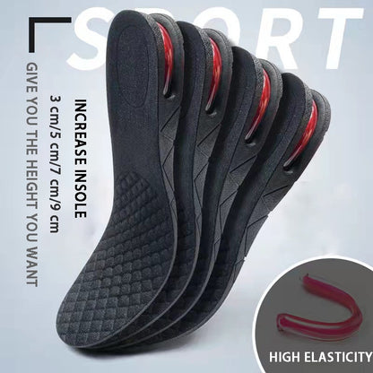[Height Boost Insole] Adjustable Height Increase Insole | 3-9cm Invisible Shoe Heel Insert, Taller Support Absorbant Foot Pad Cushion NovaCart