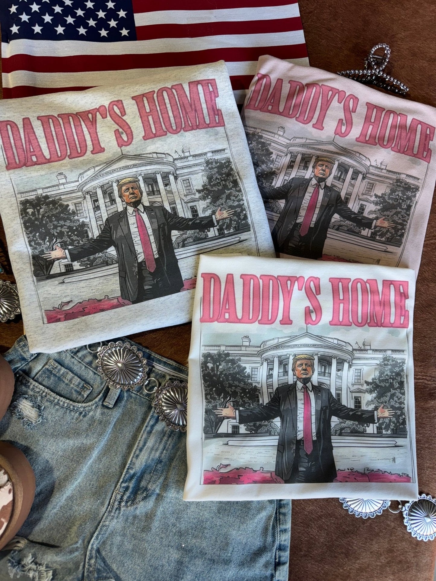 Daddy's Home Trump Graphic Tee Wild Junkie