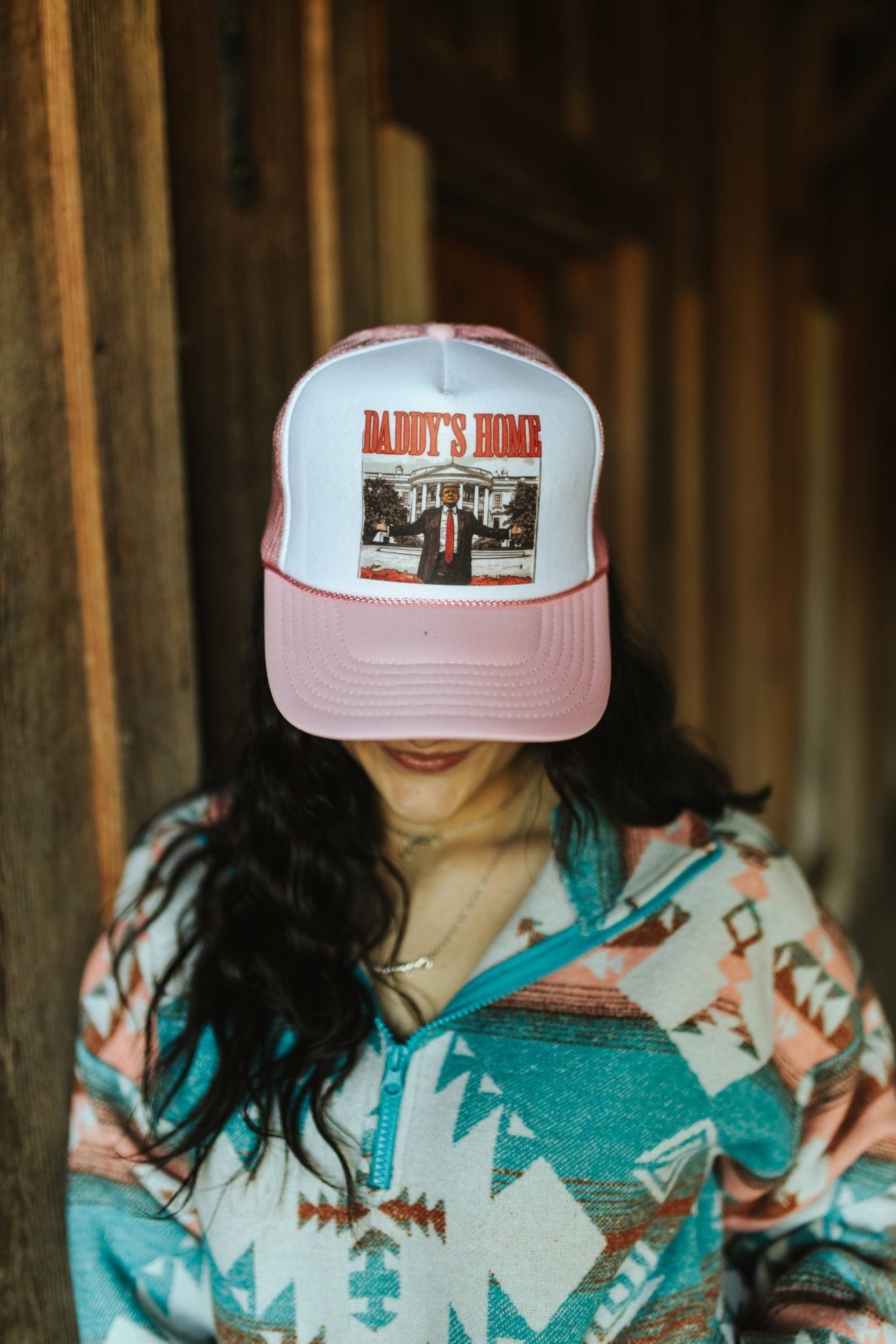 Daddy's Home Trump Trucker Hat Wild Junkie