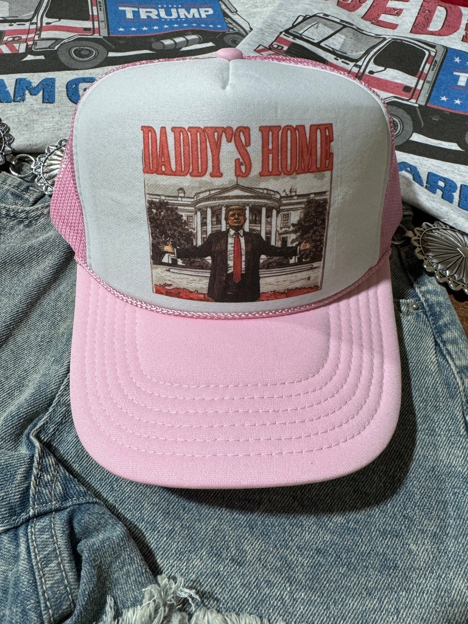 Daddy's Home Trump Trucker Hat Wild Junkie