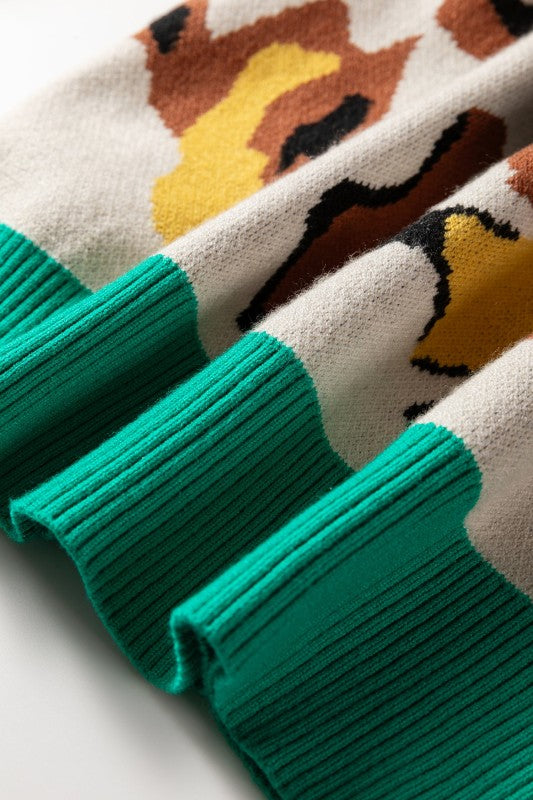 Colorblock Stripe Contrast Ribbed Knit Sweater Shop Style & More | Fresh Looks, Everyday Deals & Free Shipping