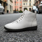 Women’s Genuine Leather Soft-Soled Flat Ankle Boots FitiqueFit