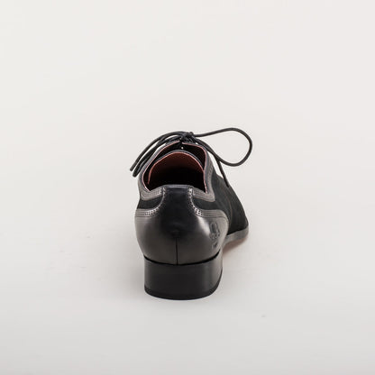 Dandy Men's Vintage Cap Toe Oxfords (Black) American Duchess