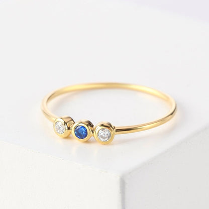 EmberTrue Birthstone Bands Ivory Embers
