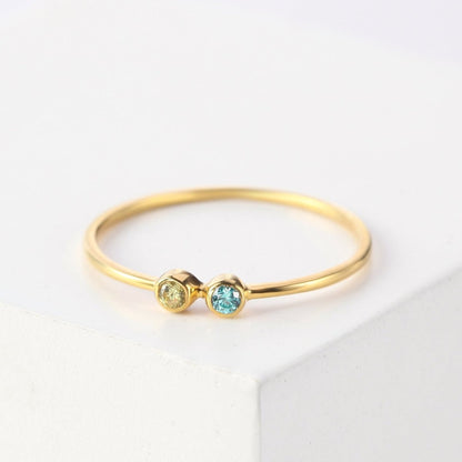 EmberTrue Birthstone Bands Ivory Embers