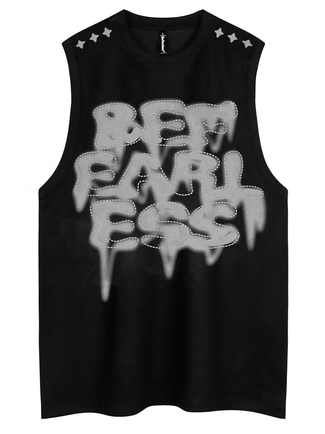 Men's Round Neck Letter Graphic Tank New Era Fashion LLc