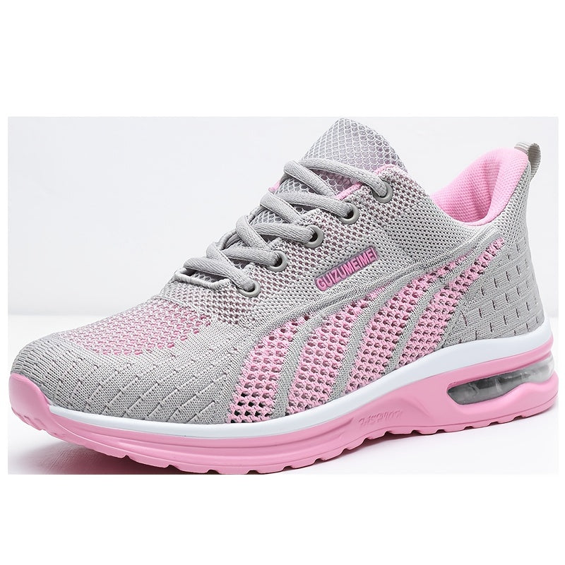 Lightweight Breathable Air Cushion Knitted Running Shoes - For Women - Breathable & Cushioned for Running & Sports - Perfect Gift for Fitness Enthusiasts NovaCart