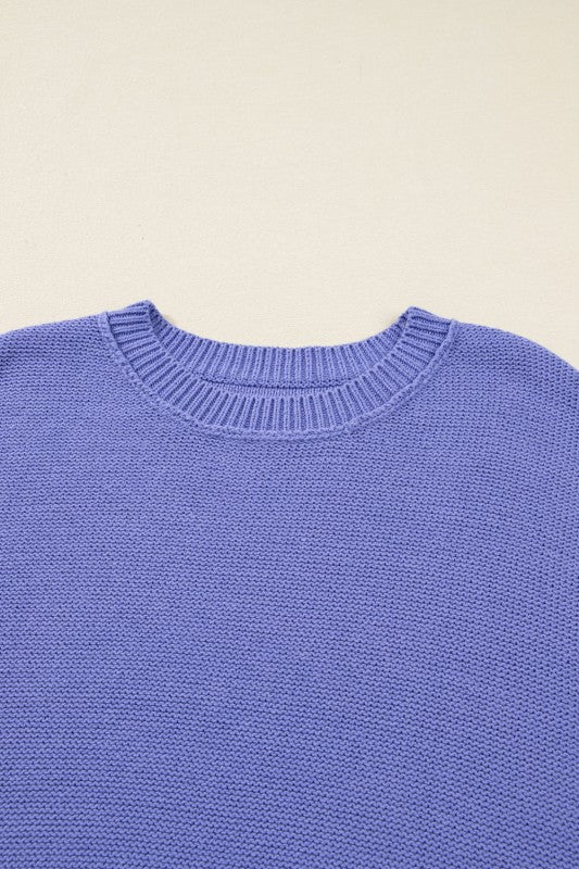 Plus Size Stripe Trim Drop Shoulder Sweater Shop Style & More | Fresh Looks, Everyday Deals & Free Shipping