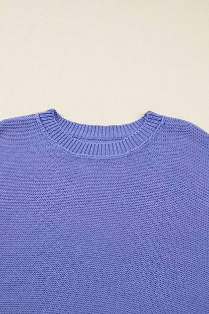 Plus Size Stripe Trim Drop Shoulder Sweater Shop Style & More | Fresh Looks, Everyday Deals & Free Shipping