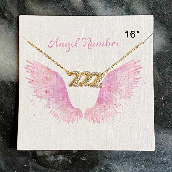 Dainty Angel Number Necklace Shop Style & More | Fresh Looks, Everyday Deals & Free Shipping