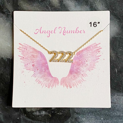 Dainty Angel Number Necklace Shop Style & More | Fresh Looks, Everyday Deals & Free Shipping