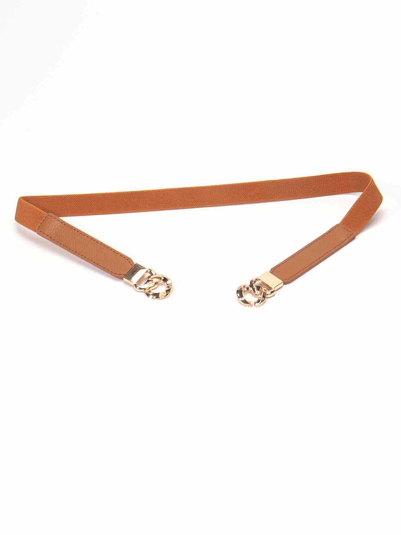 ElegantStyle Zinc Alloy Buckle Elastic PU Belt – Versatile and Stylish Accessory See size chart under “more details” The Fashion Celestial