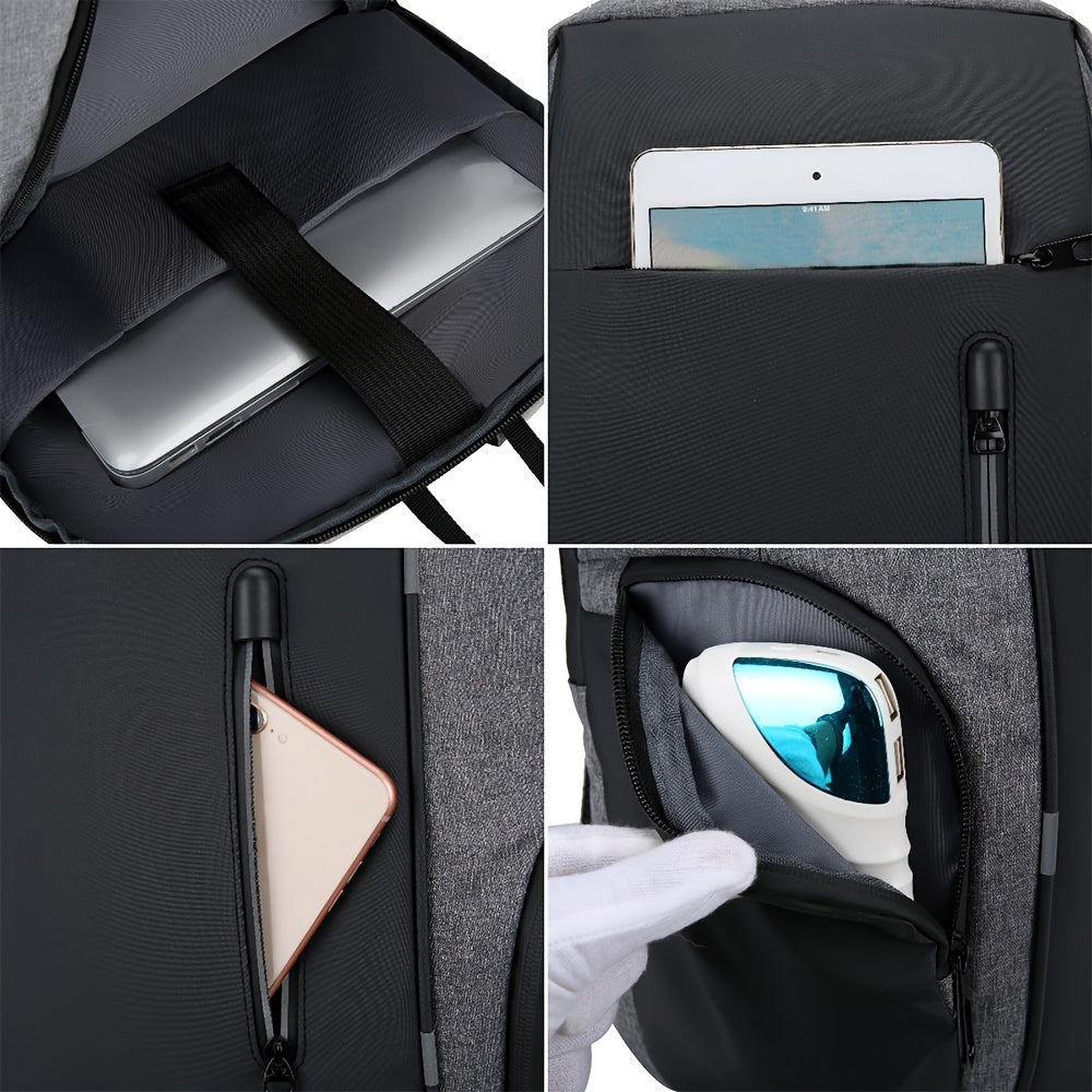 Men's Anti-theft Laptop Backpack, Travel Large Capacity Business Bag Shoulder Bag NovaCart