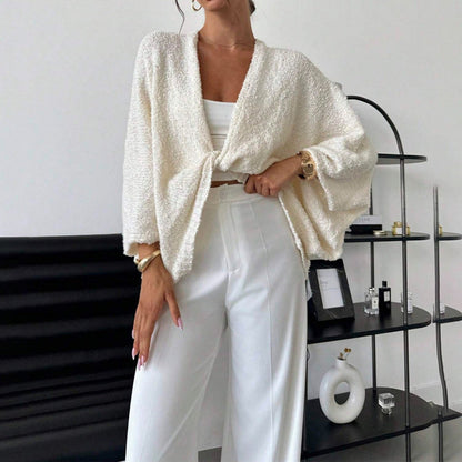 Women’s Criss Cross Knit Sweater FitiqueFit