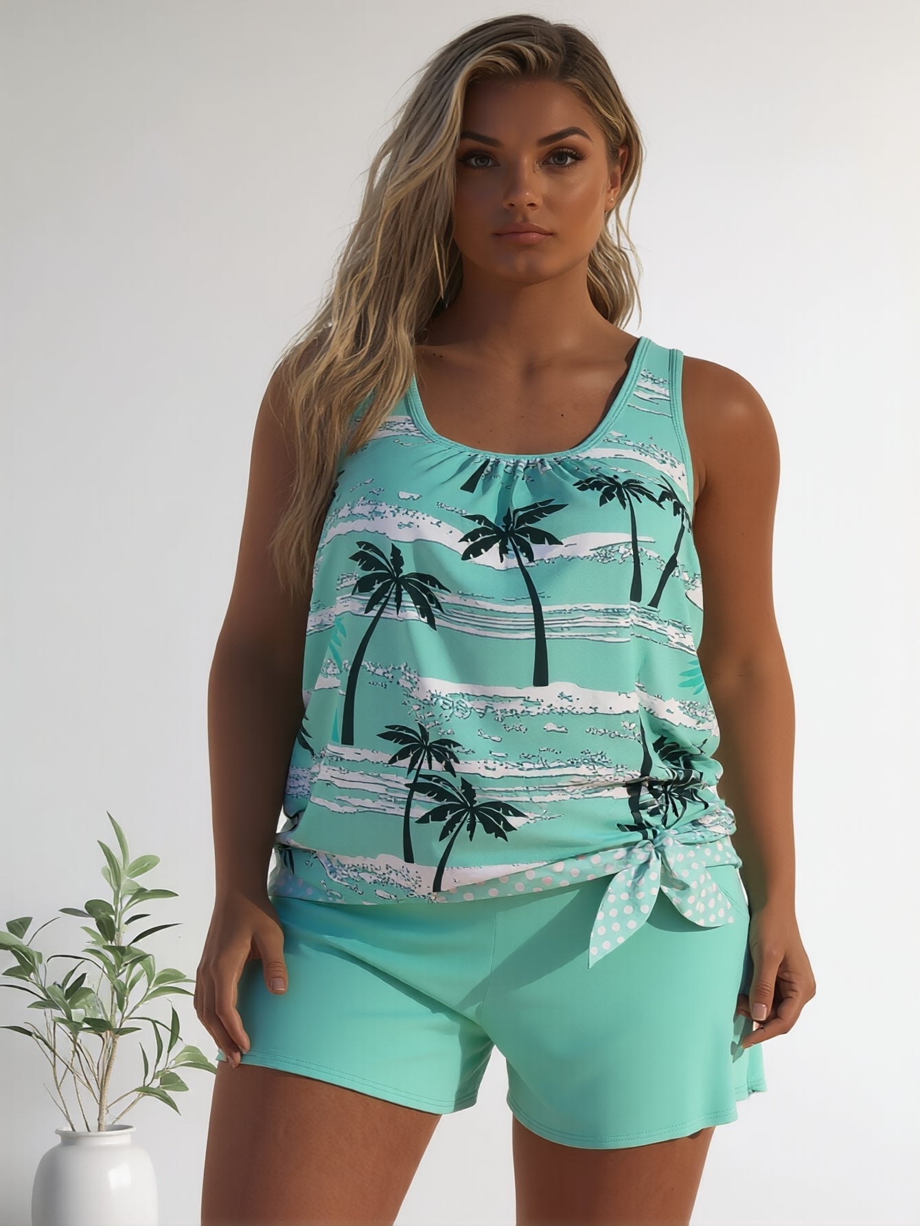 Women's Plus Size One-Piece Swimsuit FitiqueFit