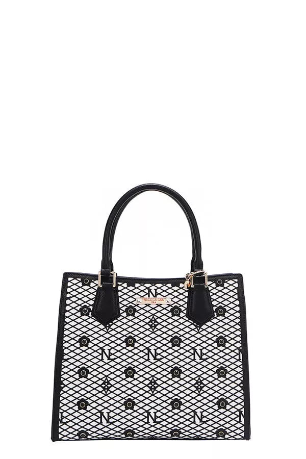 Nicole Lee USA Structured Tote Bag West2East Surf