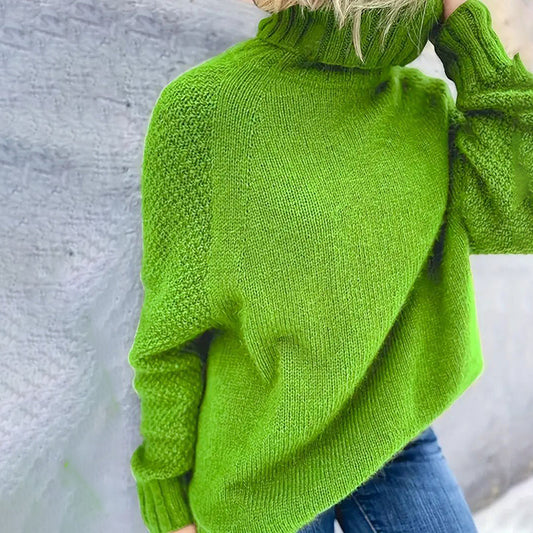 Women’s Mock Turtleneck Sweater FitiqueFit